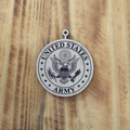 Engraved wood Military Ornament/Keepsake- Army
