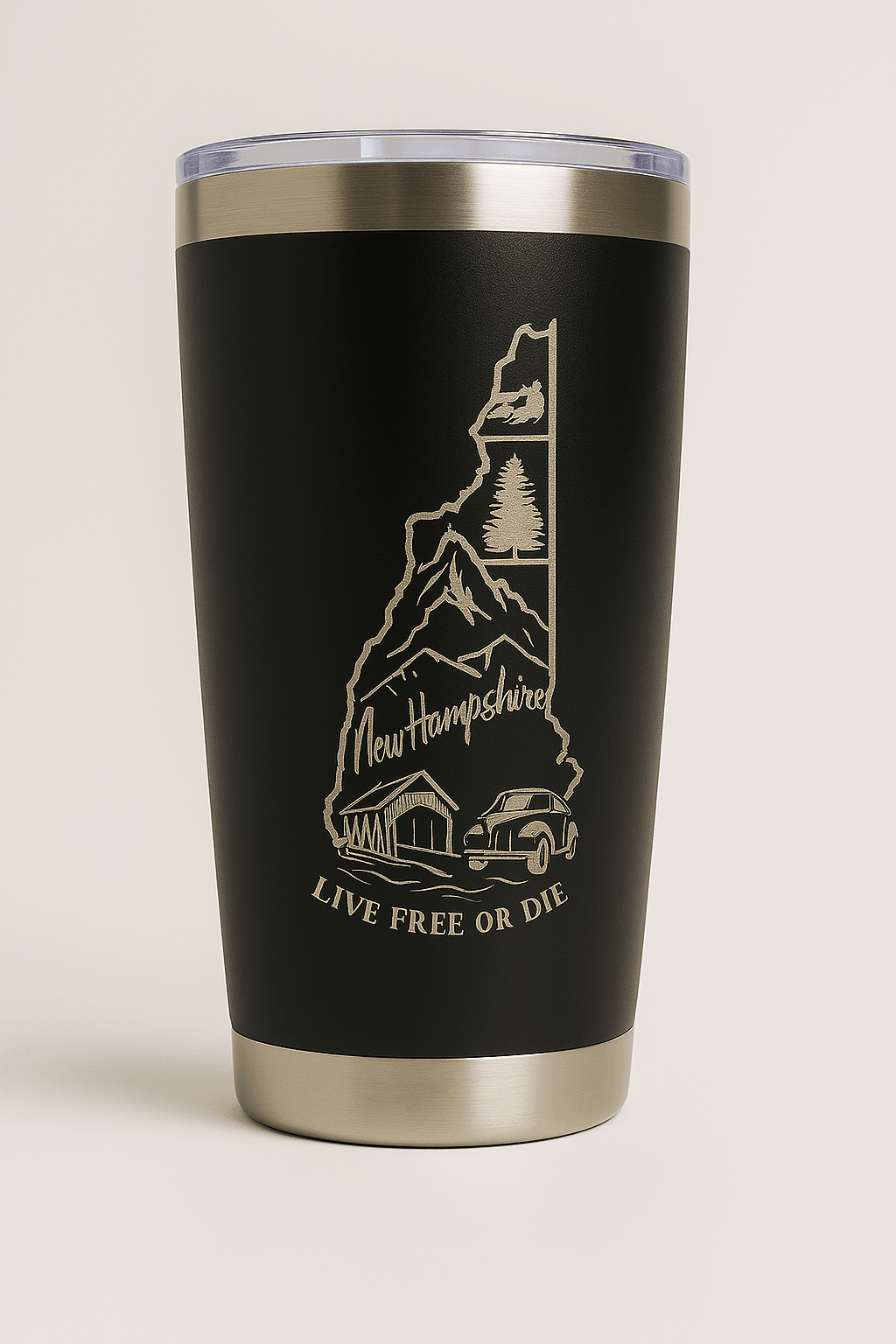 New Hampshire Engraved Tumbler