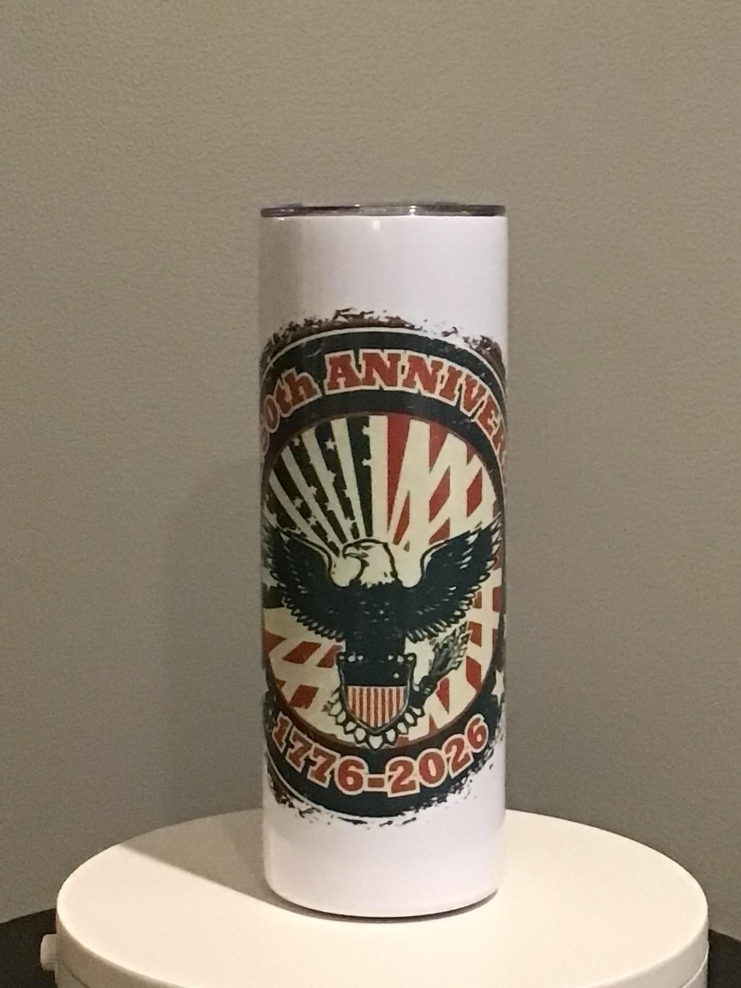 250th Anniversary of America Skinny Wrapped Tumbler - 20 oz