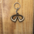 Car logo -Custom wood Keychains- Infiniti