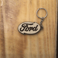 Car logo -Custom wood Keychains - Ford