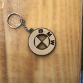 Car logo -Custom wood Keychains - BMW