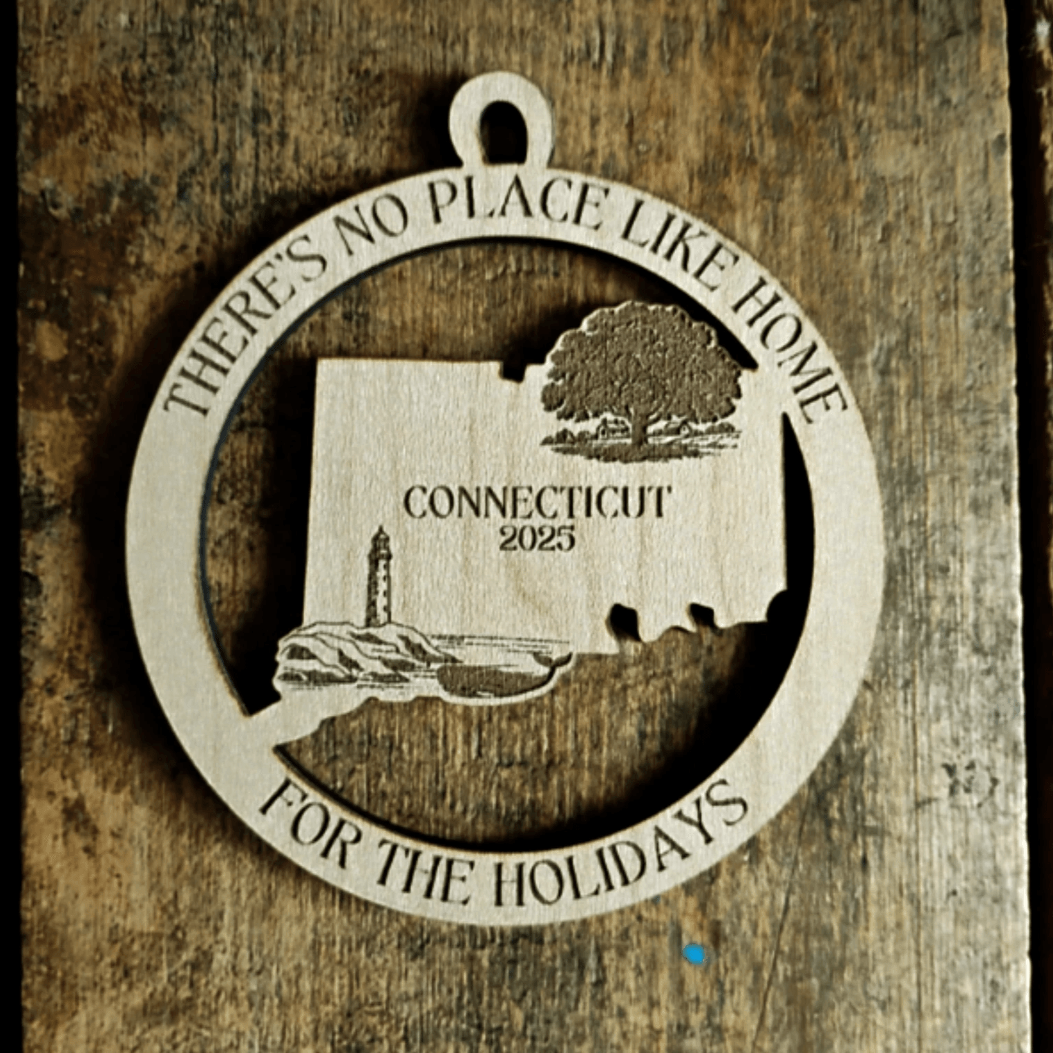 Connecticut Holiday Ornament/Keepsake