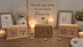 Pet Cremation Wood Urns for Ashes