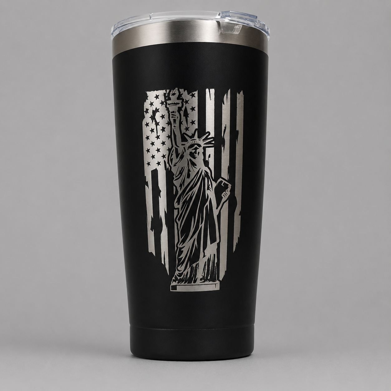 Custom Laser Engraved Tumbler- Show your Patriotic Pride