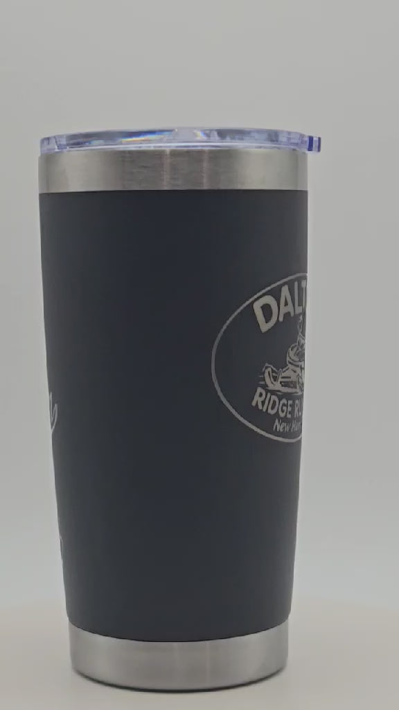 Laser Engraved Dalton Tumbler -New Hampshire outline with Star